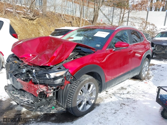 2023 Mazda CX-30 2.5 S Select Package with VIN 3MVDMBBM4PM510021, listed as a IAAI auction lot 41399612 with 13,982 mi miles. Bid and sale history available at carsss.com. Image 23.