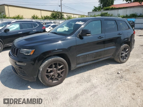 2019 Jeep Grand Cherokee Limited with VIN 1C4RJFBG1KC768153, listed as a Copart auction lot 59711115 with 76,507 mi miles and Salvage title. Bid and sale history available at DreamBid. Image 1.