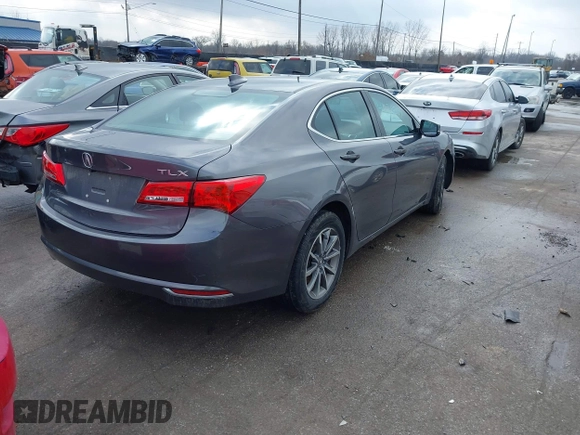 2020 Acura TLX with VIN 19UUB1F30LA001670, listed as a IAAI auction lot 41638804 with 95,122 mi miles. Bid and sale history available at carsss.com. Image 4.