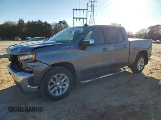 2020 Chevrolet Silverado 1500 LT with VIN 1GCPWCET4LZ171898, listed as a Copart auction lot 46450005 with 63,055 mi miles and Salvage Title. Bid and sale history available at DreamBid. Image 1.