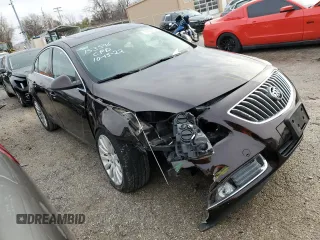 2011 Buick Regal CXL Turbo TO2 with VIN W04GW5EV2B1141688, listed as a Copart auction lot 38987004 with 30,101 mi miles and Salvage Title. Bid and sale history available at DreamBid. Image 4.