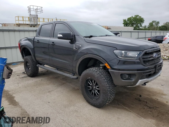 2020 Ford Ranger XL with VIN 1FTER4FH4LLA29293, listed as a Copart auction lot 57649995 with 55,809 mi miles and Salvage title. Bid and sale history available at DreamBid. Image 4.