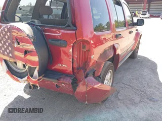2007 Jeep Liberty Sport with VIN 1J4GL48K87W701907, listed as a IAAI auction lot 41802354 with 179,598 mi miles. Bid and sale history available at carsss.com. Image 6.