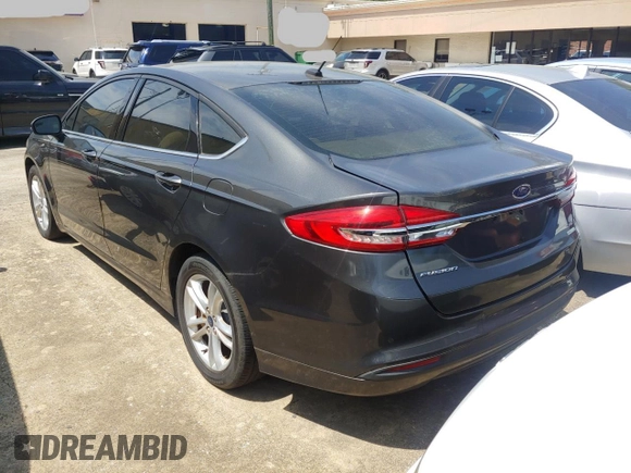 2018 Ford Fusion SE with VIN 3FA6P0HD9JR162701, listed as a Copart auction lot 53996625 with 160,219 mi miles and Clean Title. Bid and sale history available at carsss.com. Image 3.
