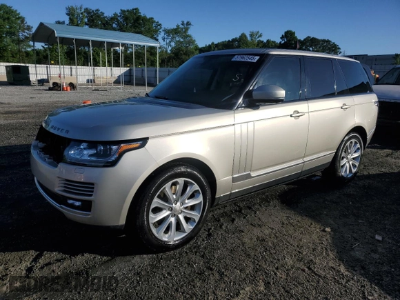 2014 Land Rover Range Rover HSE with VIN SALGS2WF8EA164266, listed as a Copart auction lot 57962545 with 105,622 mi miles and Salvage title. Bid and sale history available at DreamBid. Image 1.