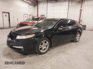 2009 Acura TL Tech with VIN 19UUA86549A015190, listed as a IAAI auction lot 41915341 with 110,527 mi miles. Bid and sale history available at carsss.com. Image 2.