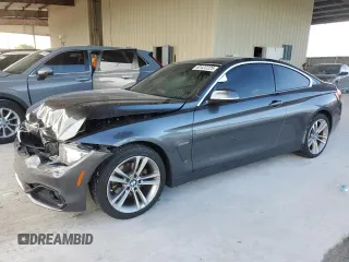 2017 BMW 4 Series 430i z VIN WBA4R7C54HK895612, wystawiony jako Copart lot #62422225 z przebiegiem 96 268 mil mil oraz Szkoda całkowita • Salvage title. Historia ofert i sprzedaży dostępna na DreamBid. Obrazek 1.
