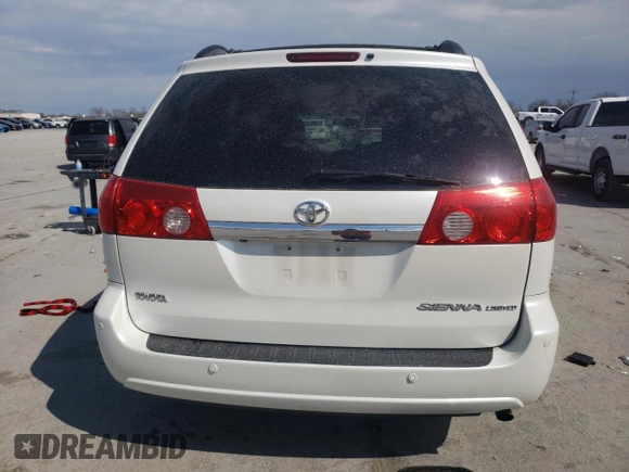 2007 Toyota Sienna XLE with VIN 5TDZK22C77S082529, listed as a Copart auction lot 50909205 with 166,696 mi miles and Clean Title. Bid and sale history available at carsss.com. Image 6.