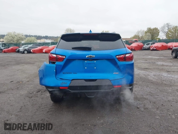 2020 Chevrolet Blazer RS z VIN 3GNKBKRSXLS696602, wystawiony jako IAAI lot #41954755 z przebiegiem 34 759 mil mil oraz . Historia ofert i sprzedaży dostępna na DreamBid. Obrazek 15.