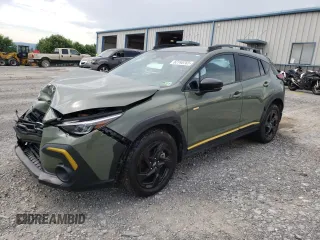 2024 Subaru Crosstrek Special Sports z VIN 4S4GUHF66R3838537, wystawiony jako Copart lot #62740765 z przebiegiem 16 605 mil mil oraz Szkoda całkowita • Salvage title. Historia ofert i sprzedaży dostępna na DreamBid. Obrazek 1.