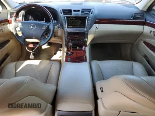 2007 Lexus LS 460 with VIN JTHBL46F775038825, listed as a Copart auction lot 64790895 with 210,011 mi miles and Clean title. Bid and sale history available at DreamBid. Image 8.