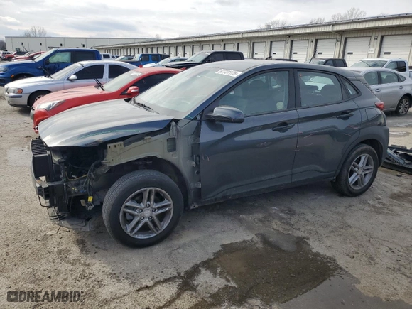 2020 Hyundai Kona SE with VIN KM8K12AAXLU447338, listed as a Copart auction lot 87731175 with 64,192 mi miles and Salvage Title. Bid and sale history available at carsss.com. Image 1.