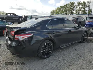 2020 Toyota Camry XSE with VIN 4T1K61AK2LU972205, listed as a Copart auction lot 55792685 with 106,696 mi miles and Salvage Title. Bid and sale history available at DreamBid. Image 3.