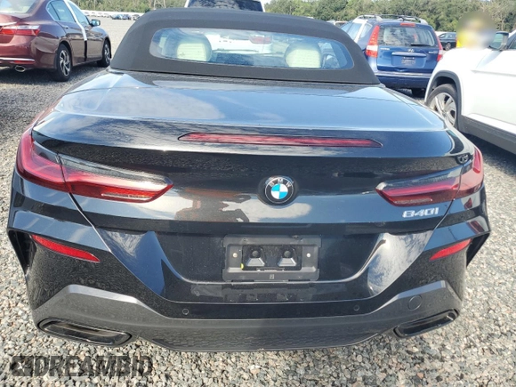 2024 BMW 8 Series 840i with VIN WBADZ2C05RCP88751, listed as a Copart auction lot 73794034 with Not Provided miles and Non Repairable. Bid and sale history available at carsss.com. Image 6.
