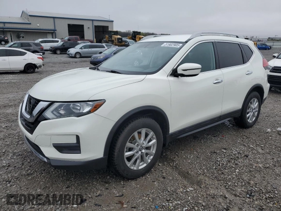 2017 Nissan Rogue S with VIN 5N1AT2MV4HC845131, listed as a Copart auction lot 51902905 with 122,038 mi miles and Salvage Title. Bid and sale history available at carsss.com. Image 1.