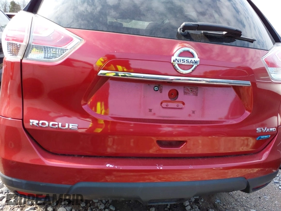 2014 Nissan Rogue S with VIN 5N1AT2MV9EC770681, listed as a IAAI auction lot 41705077 with 169,867 mi miles. Bid and sale history available at carsss.com. Image 14.