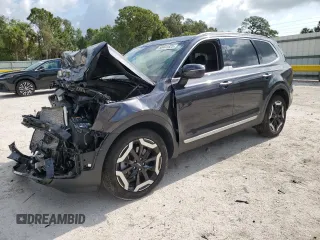 2025 Kia Telluride S z VIN 5XYP64GC9SG606351, wystawiony jako Copart lot #58441825 z przebiegiem 9 925 mil mil oraz Nie do naprawy • Non repairable. Historia ofert i sprzedaży dostępna na DreamBid. Obrazek 1.