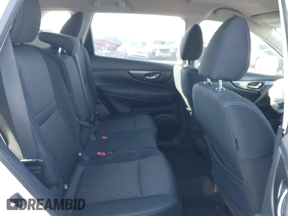 2017 Nissan Rogue S with VIN KNMAT2MT3HP560173, listed as a IAAI auction lot 41661855 with 108,624 mi miles. Bid and sale history available at carsss.com. Image 8.