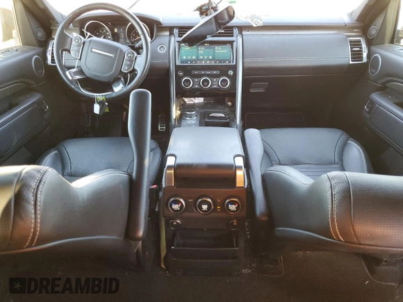 2017 Land Rover Discovery HSE Luxury with VIN SALRHBBV0HA023328, listed as a Copart auction lot 76564334 with 56,693 mi miles and Salvage Title. Bid and sale history available at carsss.com. Image 8.