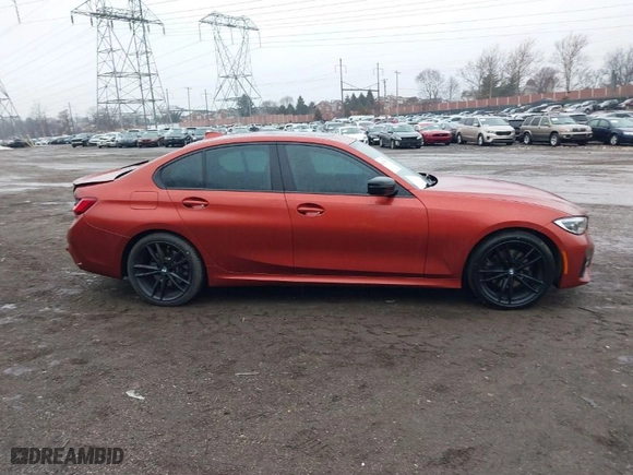 2021 BMW 3 Series 330i xDrive with VIN 3MW5R7J09M8B73141, listed as a IAAI auction lot 41471519 with 32,836 mi miles. Bid and sale history available at carsss.com. Image 14.