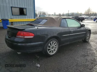 2001 Chrysler Sebring LXi with VIN 1C3EL55U41N559517, listed as a Copart auction lot 86212434 with Not Provided miles and Salvage Title. Bid and sale history available at DreamBid. Image 3.