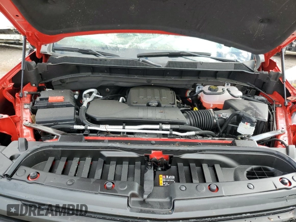 2024 Chevrolet Silverado 1500 Custom with VIN 1GCPDBEK1RZ294848, listed as a Copart auction lot 42704255 with 478 mi miles and Salvage Title. Bid and sale history available at DreamBid. Image 12.