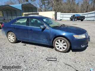 2007 Lincoln MKZ with VIN 3LNHM26T17R627185, listed as a Copart auction lot 49986005 with 102,061 mi miles and Salvage Title. Bid and sale history available at carsss.com. Image 4.