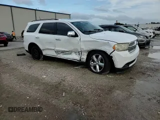 2013 Dodge Durango Citadel with VIN 1C4SDHET1DC647459, listed as a Copart auction lot 79334844 with 151,560 mi miles and Salvage Title. Bid and sale history available at carsss.com. Image 11.