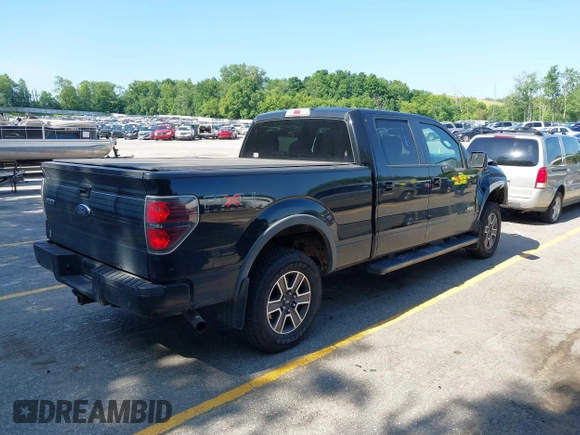 2011 Ford F-150 XLT with VIN 1FTFW1ET1BFC15033, listed as a IAAI auction lot 42585228 with 154,575 mi miles and . Bid and sale history available at DreamBid. Image 4.