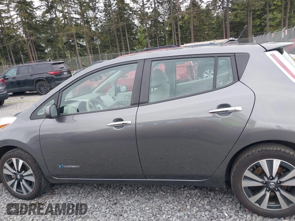 2017 Nissan LEAF SV with VIN 1N4BZ0CP7HC307107, listed as a IAAI auction lot 42131293 with 48,067 mi miles and . Bid and sale history available at DreamBid. Image 14.