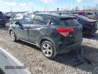 2016 Honda HR-V EX with VIN 3CZRU5H54GM705104, listed as a IAAI auction lot 41421312 with 117,020 mi miles. Bid and sale history available at carsss.com. Image 3.