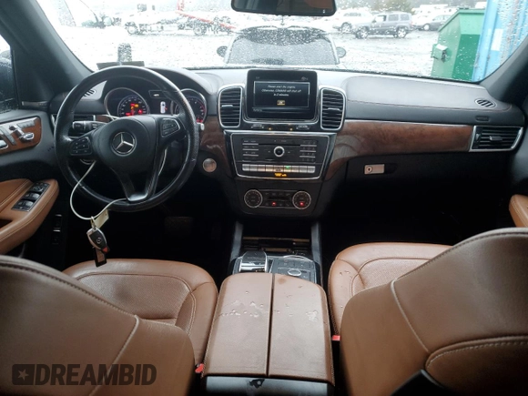 2018 Mercedes-Benz GLS with VIN 4JGDF6EE9JB062201, listed as a Copart auction lot 72274132 with 64,555 mi miles. Bid and sale history available at carsss.com. Image 8.