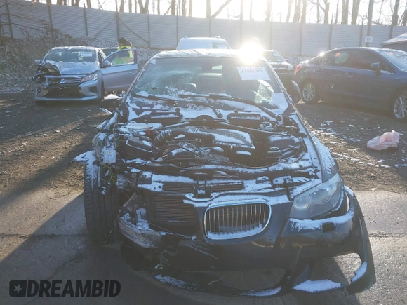2011 BMW 3 Series 335i with VIN WBADX7C52BE743775, listed as a IAAI auction lot 41887309 with 92,555 mi miles and . Bid and sale history available at carsss.com. Image 13.
