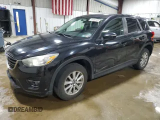 2016 Mazda CX-5 Touring with VIN JM3KE4CY3G0655581, listed as a Copart auction lot 55685105 with 175,233 mi miles and Salvage Title. Bid and sale history available at carsss.com. Image 1.