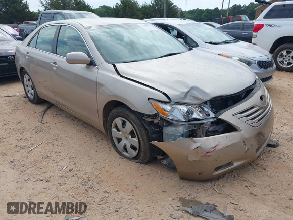 2007 Toyota Camry CE with VIN 4T1BE46K97U569695, listed as a IAAI auction lot 39701395 with 282,284 mi miles and . Bid and sale history available at DreamBid. Image 1.