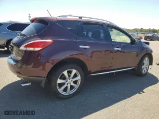 2013 Nissan Murano S with VIN JN8AZ1MW4DW319343, listed as a Copart auction lot 51769875 with 0 mi miles and Salvage Title. Bid and sale history available at carsss.com. Image 3.