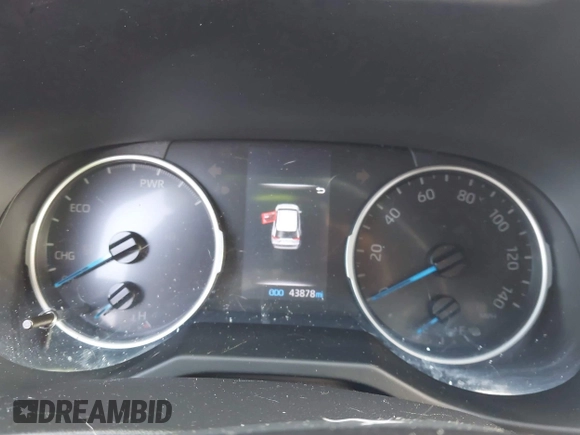 2022 Toyota RAV4 Hybrid SE z VIN JTM16RFV5ND053223, wystawiony jako IAAI lot #42217744 z przebiegiem 43 878 mil mil oraz . Historia ofert i sprzedaży dostępna na DreamBid. Obrazek 7.