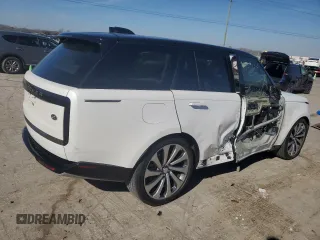 2023 Land Rover Range Rover SE with VIN SALKP9FU1PA009600, listed as a Copart auction lot 43572465 with 23,121 mi miles and Salvage Title. Bid and sale history available at carsss.com. Image 3.