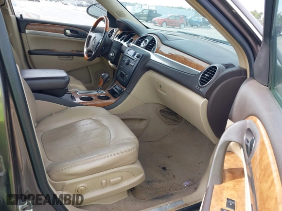 2010 Buick Enclave CXL w/1XL with VIN 5GALRBED8AJ173689, listed as a IAAI auction lot 41606005 with 170,953 mi miles. Bid and sale history available at carsss.com. Image 5.