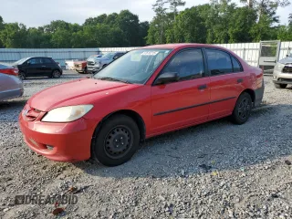 2005 Honda Civic VP z VIN 1HGES16335L011475, wystawiony jako Copart lot #57610215 z przebiegiem 145 807 mil mil oraz Czysty tytuł • Clean title. Historia ofert i sprzedaży dostępna na DreamBid. Obrazek 1.