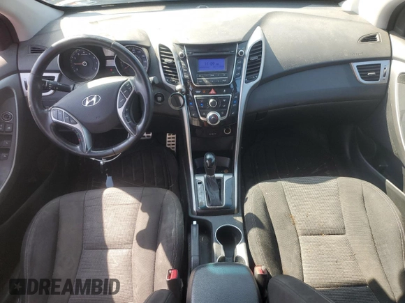 2013 Hyundai Elantra GT with VIN KMHD35LE4DU082855, listed as a Copart auction lot 71051354 with 127,040 mi miles and Salvage Title. Bid and sale history available at carsss.com. Image 8.