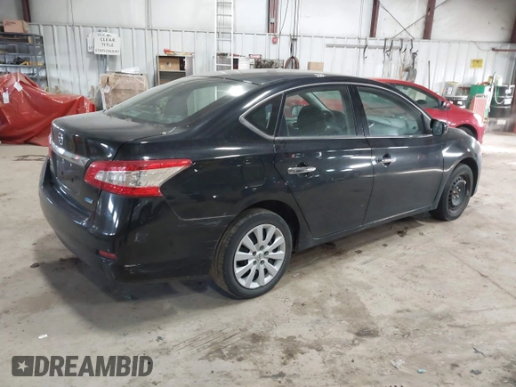 2015 Nissan Sentra SV with VIN 3N1AB7AP2FL685510, listed as a IAAI auction lot 41384507 with 119,885 mi miles and . Bid and sale history available at DreamBid. Image 4.
