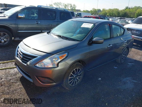 2016 Nissan Versa S Plus with VIN 3N1CN7APXGL846655, listed as a IAAI auction lot 42105049 with 57,918 mi miles. Bid and sale history available at carsss.com. Image 2.