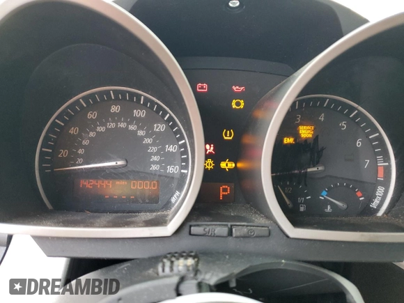 2006 BMW Z4 3.0i with VIN 4USBU33556LW67833, listed as a Copart auction lot 44933315 with 142,444 mi miles and Clean title. Bid and sale history available at DreamBid. Image 9.