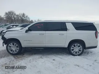 2022 Chevrolet Suburban High Country with VIN 1GNSKGKLXNR151036, listed as a IAAI auction lot 41549439 with 97,613 mi miles and . Bid and sale history available at DreamBid. Image 15.
