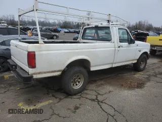 1992 Ford F-150 with VIN 2FTDF15Y6NCA51054, listed as a Copart auction lot 87954625 with 0 mi miles and Clean Title. Bid and sale history available at carsss.com. Image 3.
