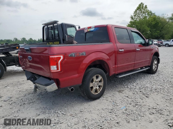 2016 Ford F-150 XLT with VIN 1FTEW1EF9GFC99602, listed as a Copart auction lot 62052234 with 147,064 mi miles and Salvage title. Bid and sale history available at DreamBid. Image 3.