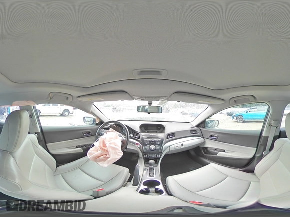 2017 Acura ILX with VIN 19UDE2F38HA010265, listed as a Copart auction lot 64623025 with 164,360 mi miles and Salvage title. Bid and sale history available at DreamBid. Image 14.