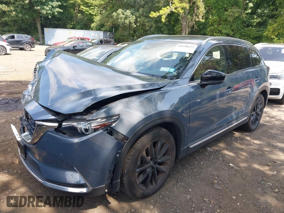2023 Mazda CX-9 Carbon Edition with VIN JM3TCBDY4P0642223, listed as a IAAI auction lot 40198677 with 11,481 mi miles and . Bid and sale history available at carsss.com. Image 2.