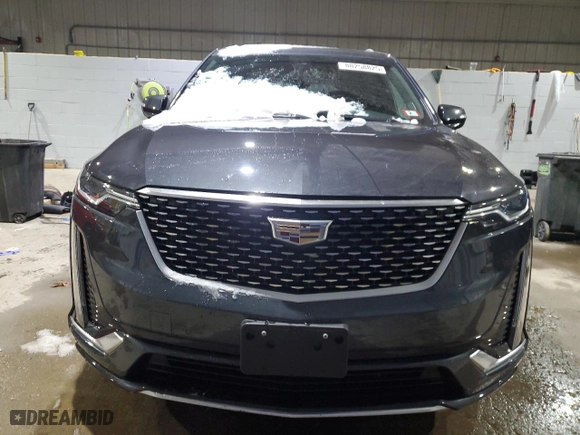 2021 Cadillac XT6 Premium Luxury with VIN 1GYKPDRS7MZ156645, listed as a Copart auction lot 88258825 with 38,733 mi miles and Salvage Title. Bid and sale history available at carsss.com. Image 5.